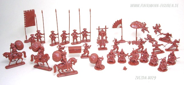 1/72 ZVEZDA 8029 Figurenübersicht