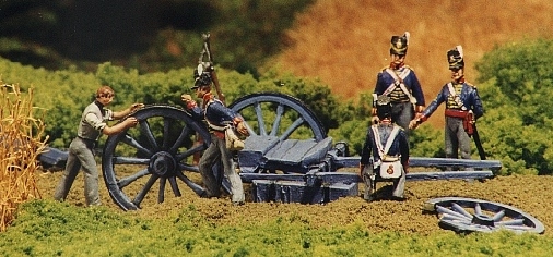 Frank Becker: 1/72 Britische Artillerie 1815 II